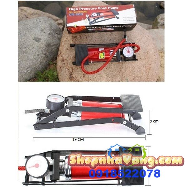 Bơm Hơi Bằng Chân Đa Năng NV211