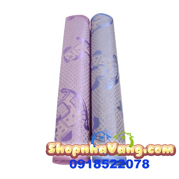 Chiếu Lụa Cao Cấp Kèm Gối Nằm Cho Bé NV101
