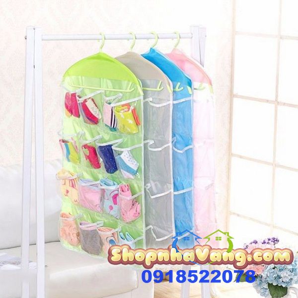 Combo 2 Túi Treo Tường 16 Ngăn Tiện Lợi NV234