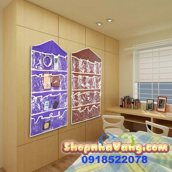 Combo 2 Túi Treo Tường 16 Ngăn Tiện Lợi NV234