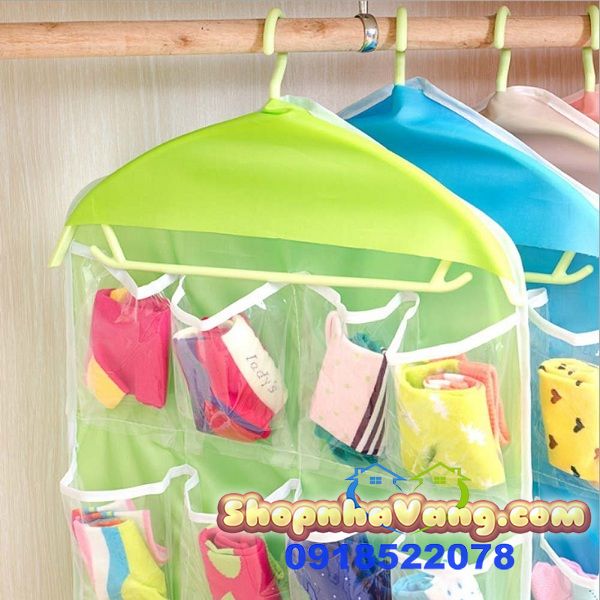 Combo 2 Túi Treo Tường 16 Ngăn Tiện Lợi NV234