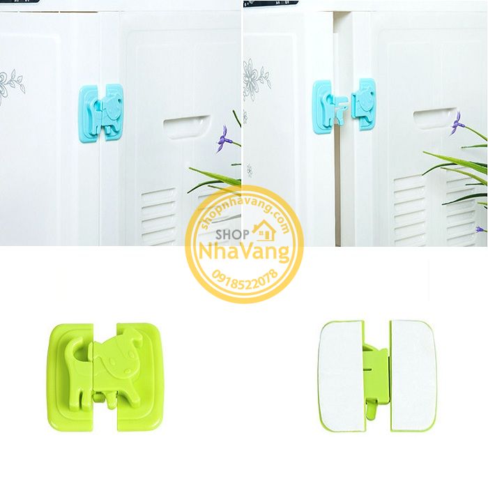 Combo 3 Dụng Cụ Gài Cửa Tủ Lạnh NV392