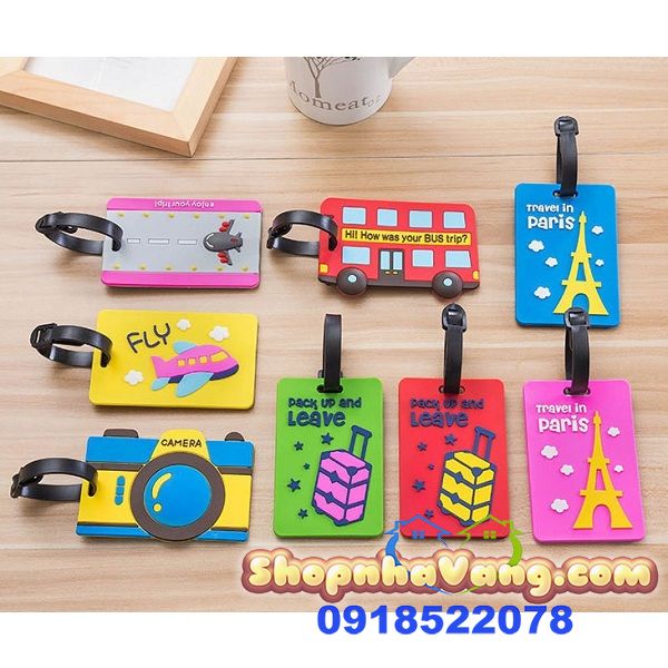 Combo 5 Thẻ Ghi Chú Hành Lý Tiện Lợi NV261