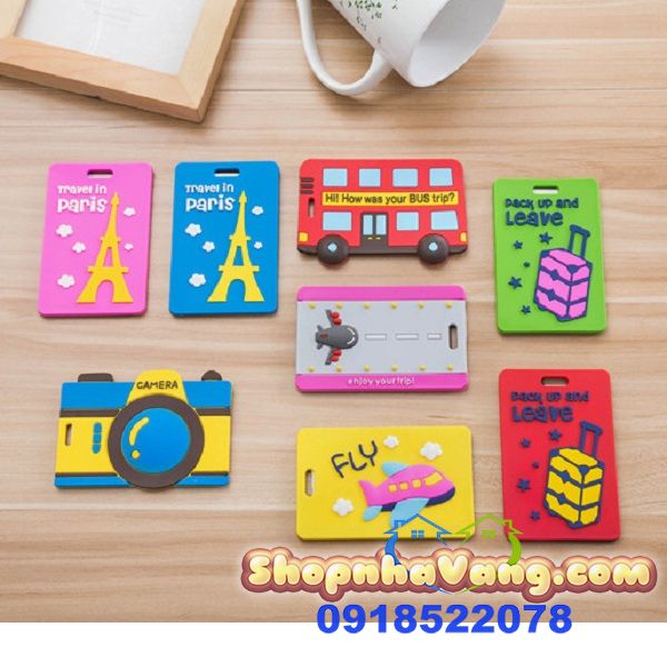 Combo 5 Thẻ Ghi Chú Hành Lý Tiện Lợi NV261