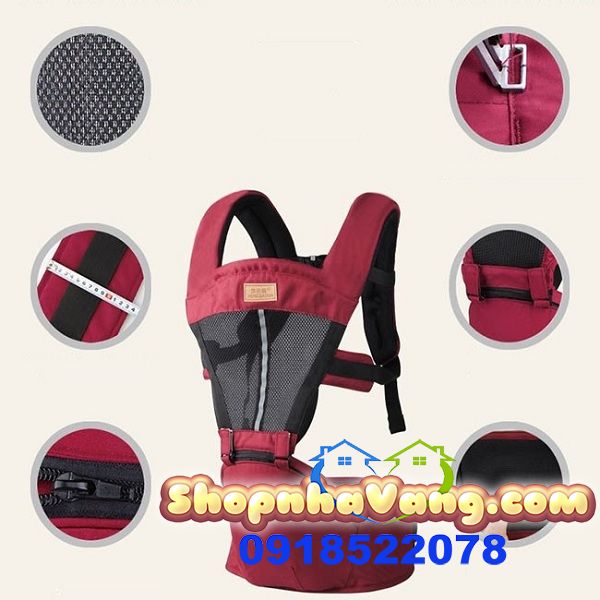 Địu Ngồi Hipseat Hàn Quốc 4 Tư Thế NV98