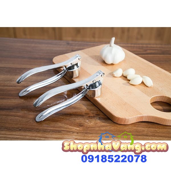Dụng Cụ Ép Tỏi Cao Cấp Bằng Inox NV235