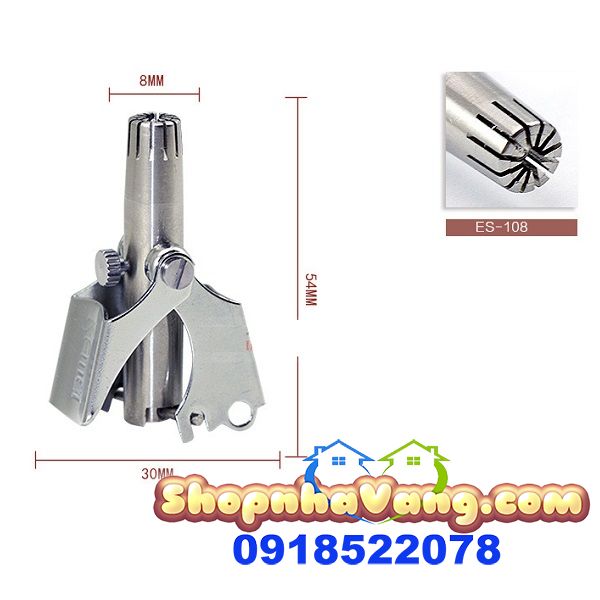 Dụng Cụ Tỉa Lông Mũi Cầm Tay Kemei NV171