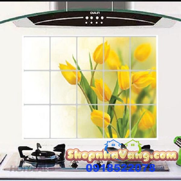 Giấy Dán Cách Nhiệt Nhà Bếp Cao Cấp 60x90 Cm NV236