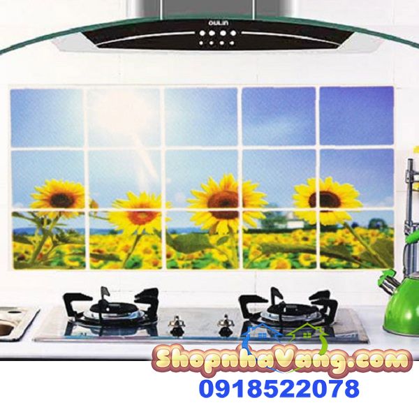 Giấy Dán Cách Nhiệt Nhà Bếp Cao Cấp 60x90 Cm NV236