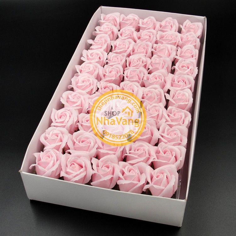 Hoa Hồng Sáp 3 Lớp Hộp 50 Bông NV360