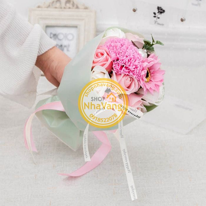 Hoa Hồng Sáp Bó Momoyoyo NV364