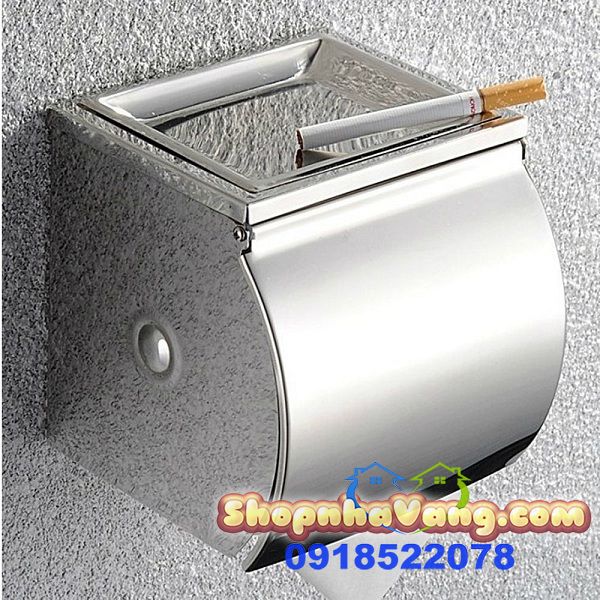Hộp Đựng Giấy Vệ Sinh Bằng Inox Cao Cấp NV279
