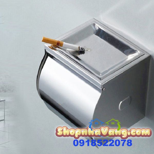 Hộp Đựng Giấy Vệ Sinh Bằng Inox Cao Cấp NV279