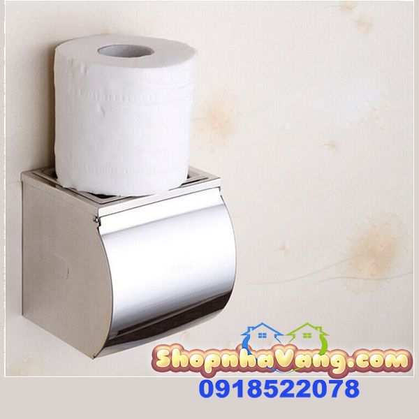 Hộp Đựng Giấy Vệ Sinh Bằng Inox Cao Cấp NV279
