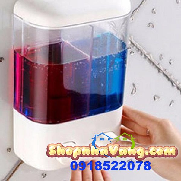 Hộp 2 Ngăn Đựng Dầu Gội, Sửa Tắm NV201