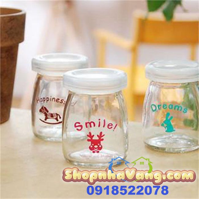 Hũ Làm Sữa Chua 12 Cốc Thuỷ Tinh NV79