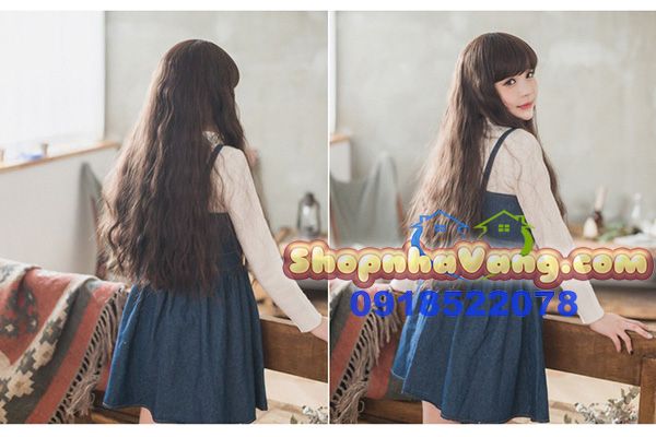 Bộ Tóc Giả Bấm Xù Hàn Quốc NV34