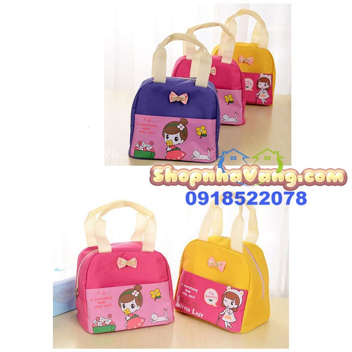 tui giu nhiet hinh co gai little lady nv10