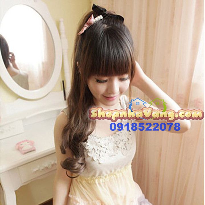 Bộ Tóc Giả Đuôi Tóc Xoăn Lọn NV33