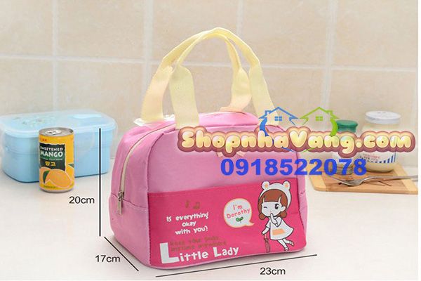 tui giu nhiet hinh co gai little lady nv10