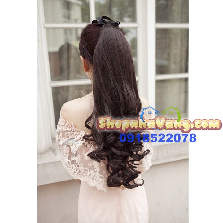 Bộ Tóc Giả Đuôi Tóc Xoăn Lọn NV33