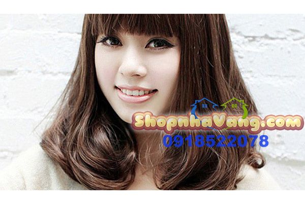 Bộ Tóc Giả Xoăn Nhẹ Ngang Vai NV36