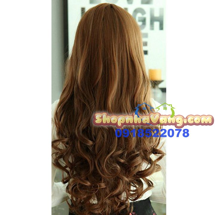 Bộ Tóc Giả Xoăn Đuôi Mái Ngang NV28