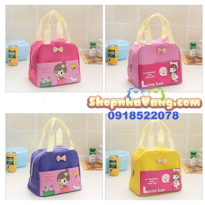 tui giu nhiet hinh co gai little lady nv10