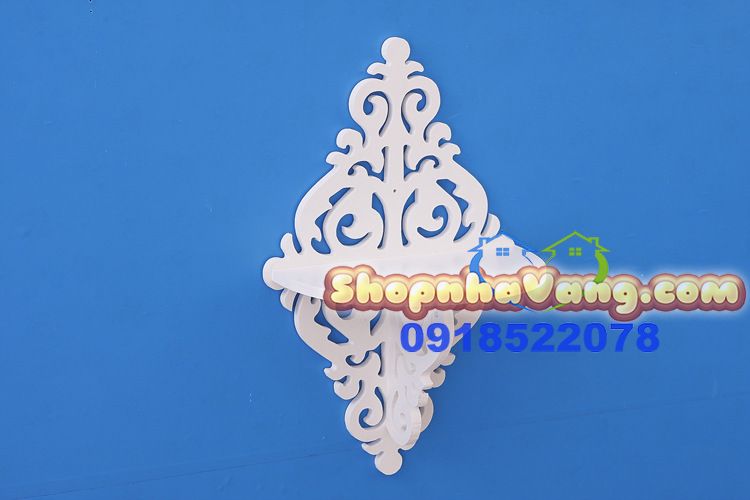 Kệ Trang Trí Treo Tường Để Giỏ Hoa NV37
