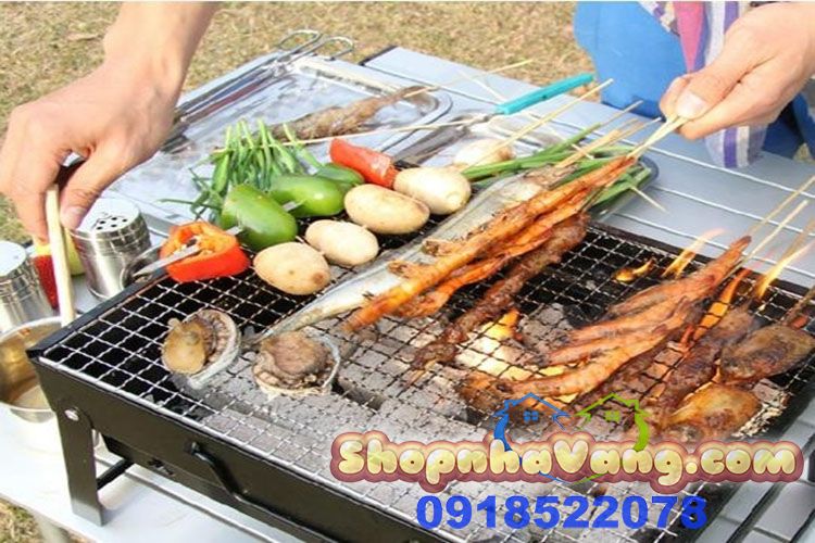 Bếp Nướng Than Hoa BBQ Mẫu Mới NV78