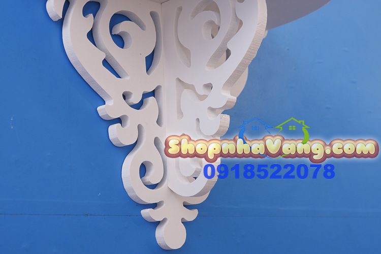 Kệ Trang Trí Treo Tường Để Giỏ Hoa NV37