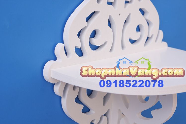 Kệ Trang Trí Treo Tường Để Giỏ Hoa NV37
