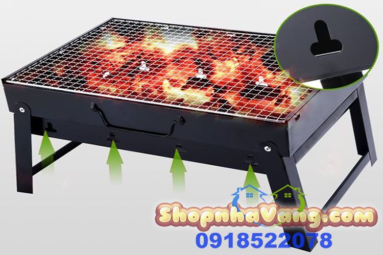 Bếp Nướng Than Hoa BBQ Mẫu Mới NV78