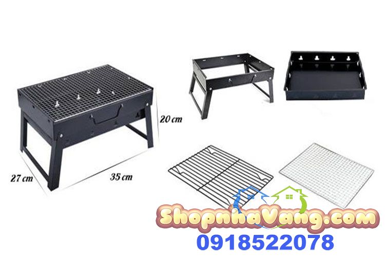 Bếp Nướng Than Hoa BBQ Mẫu Mới NV78