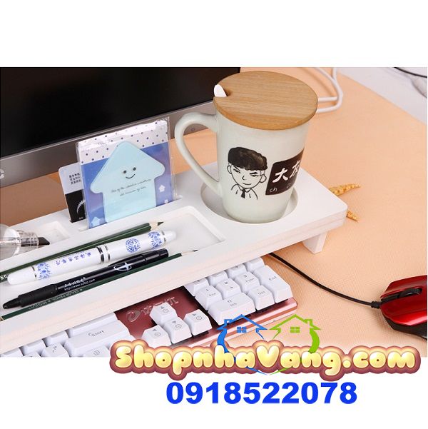Khay Đựng Vật Dụng Bàn Máy Tính Đa Năng NV200