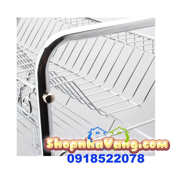 Kệ Để Bát Đĩa 2 Tầng Cao Cấp NV163