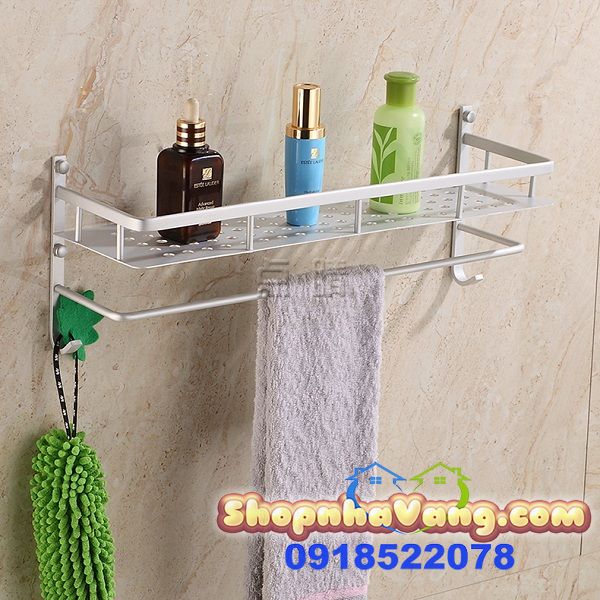 Kệ Để Đồ Dùng Đa Năng Kết Hợp Với Móc Treo NV283