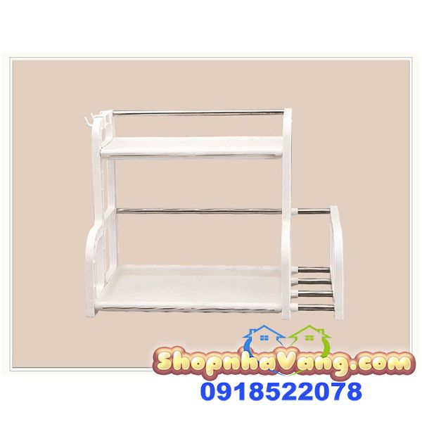 Kệ Để Đồ Nhà Bếp 2 Tầng Hình Chữ H NV243