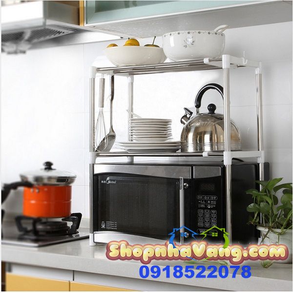 Kệ lò vi sóng 2 tầng tiện lợi NV219
