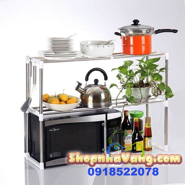 Kệ lò vi sóng 2 tầng tiện lợi NV219