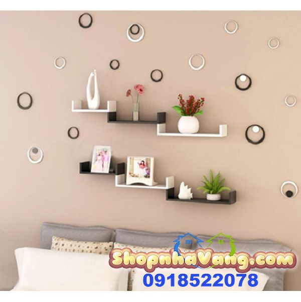 Kệ Treo Tường Cao Cấp Hình Chữ U NV228