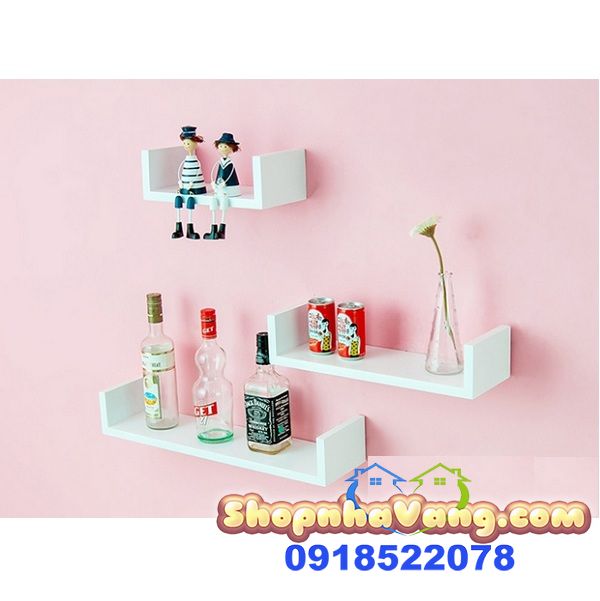 Kệ Treo Tường Cao Cấp Hình Chữ U NV228