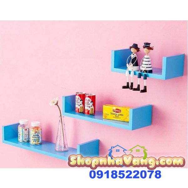 Kệ Treo Tường Cao Cấp Hình Chữ U NV228