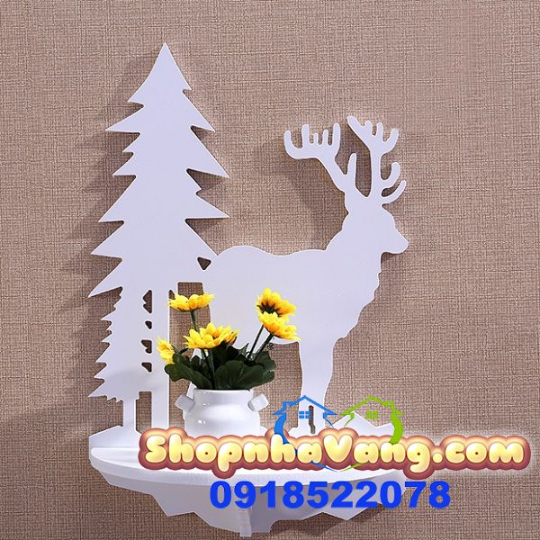 Kệ Treo Tường Trang Trí Tuần Lộc NV146