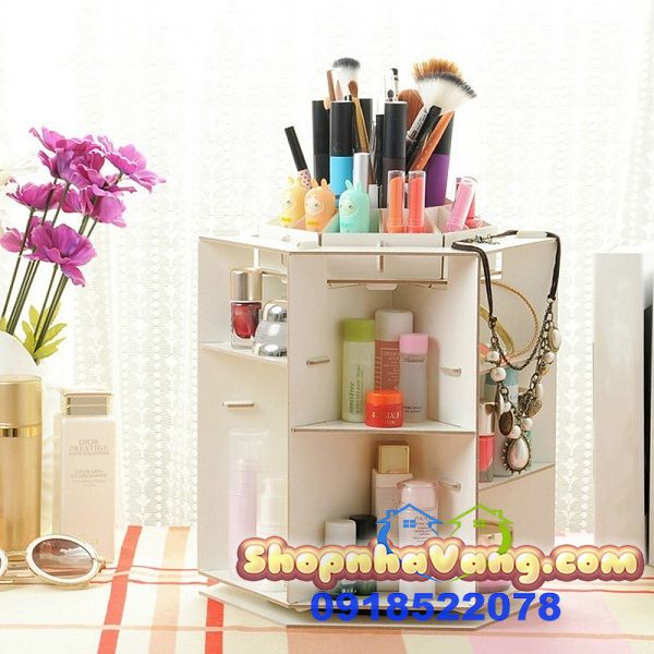Kệ Xoay Đựng Mỹ Phẩm Mixwer NV266