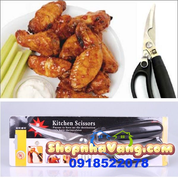 Kéo Cắt Gà Đa Năng Kitchen Scissors NV159