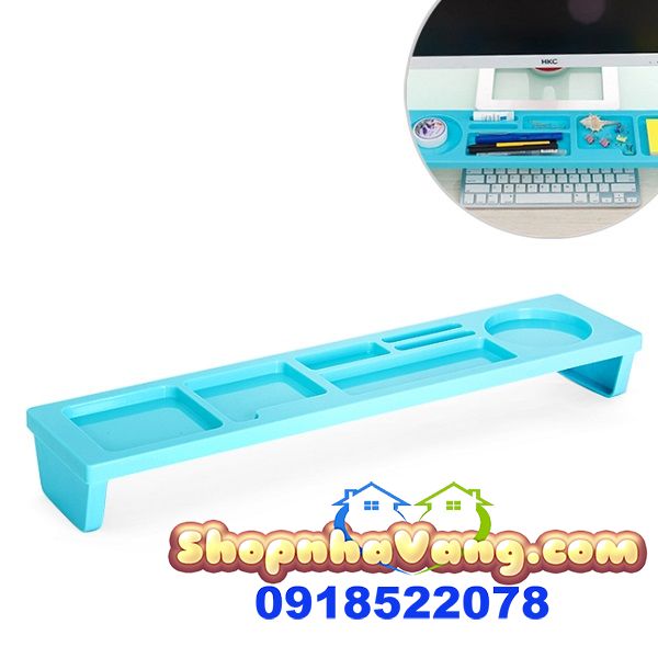 Khay Đựng Văn Phòng Phẩm Để Bàn Vi Tính Kèm Hộp NV173