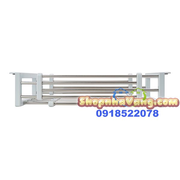 Khay Inox Đựng Bát Đĩa Trên Bồn Rửa Chén NV16