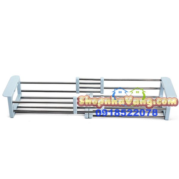 Khay Inox Đựng Bát Đĩa Trên Bồn Rửa Chén NV16