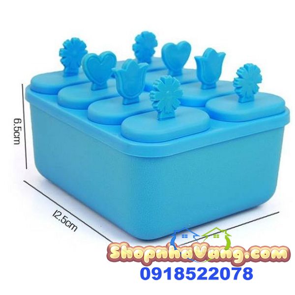 Khuôn Nhựa Làm Kem 8 Ngăn NV269